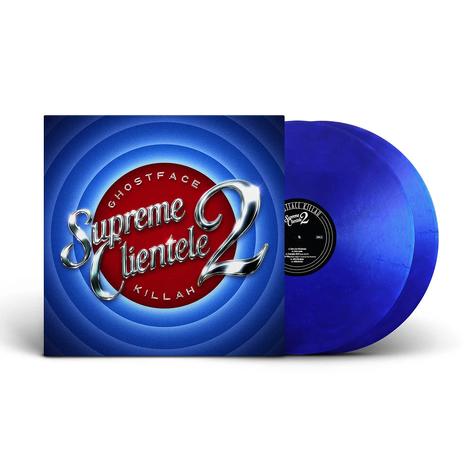 GHOSTFACE KILLAH - SUPREME CLIENTELE 2 (SEALED) BLUE COLORED VINYL -NEW!-