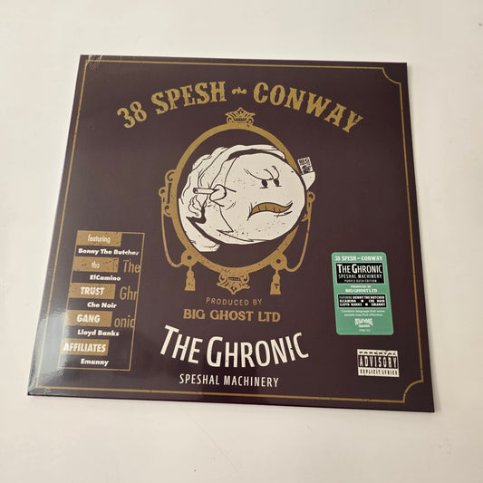 38 SPESH X CONWAY X BIG GHOST LTD - THE GHRONIC: SPESHAL MACHINERY (SEALED) LIMITED EDITION PURPLE KUSH EDITION VINYL -NEW!-