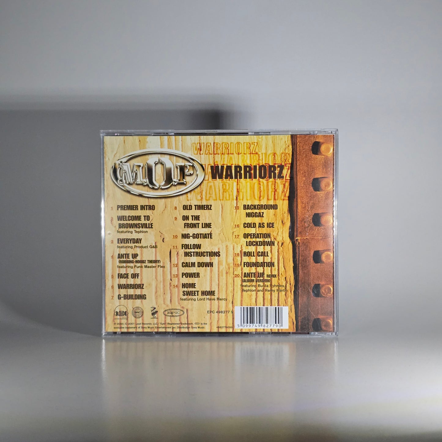 M.O.P. - WARRIORZ CD -PRE OWNED!-