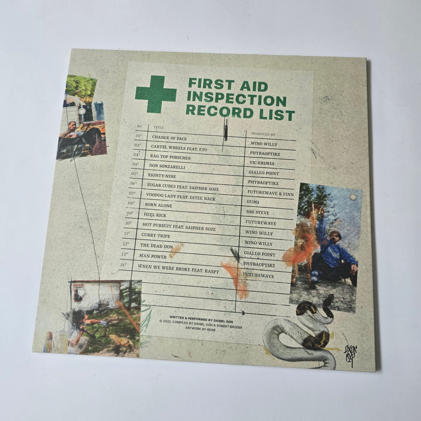 DANIEL SON - THE BUSH DOCTOR (SEALED) GREEN COLORED VINYL -NEW!-