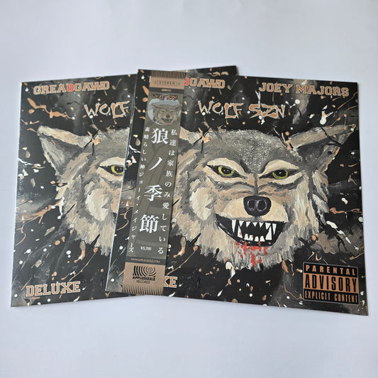 GREA8GAWD X JOEY MAYORS - WOLF SZN (SEALED) RED COLORED VINYL -NEW!-