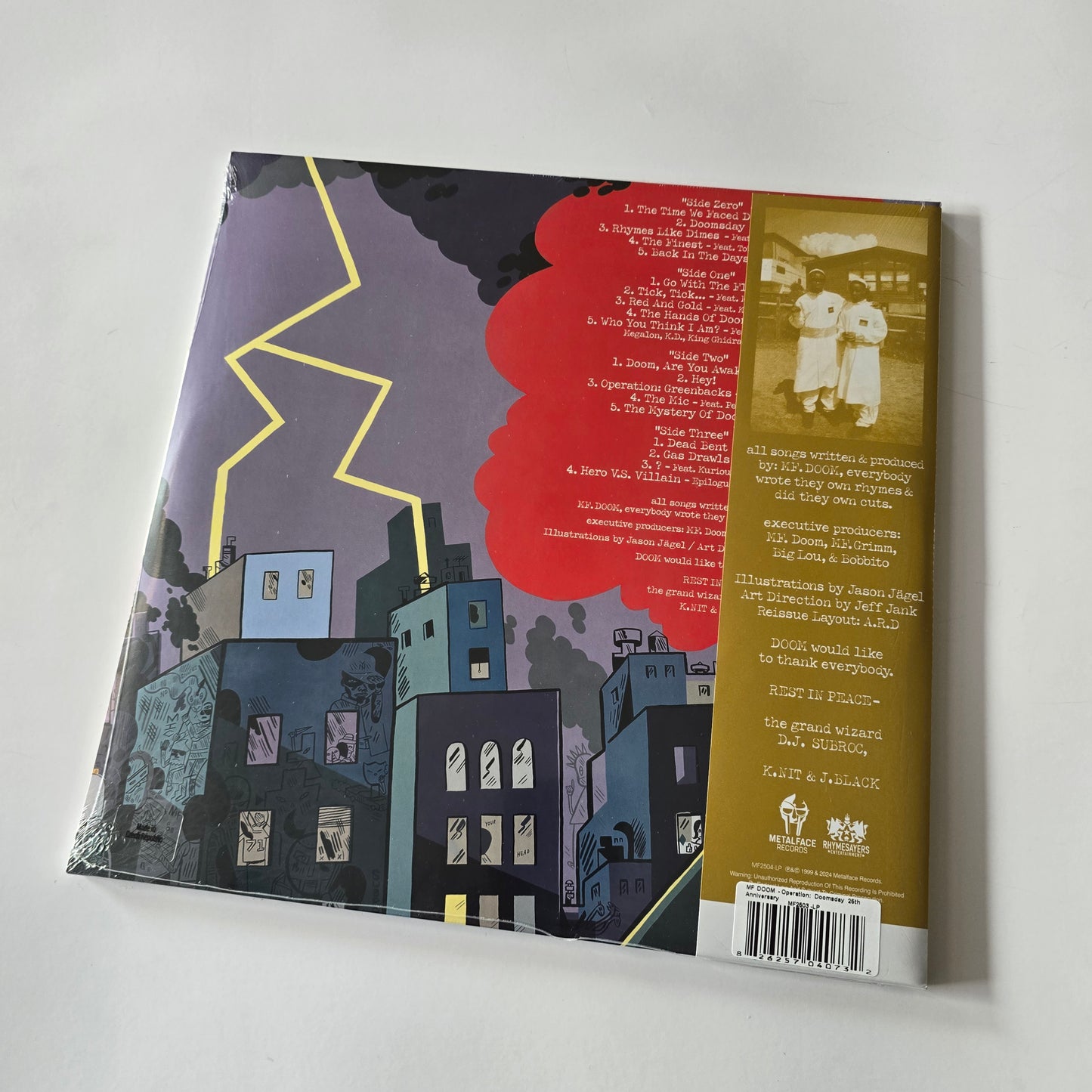 MF DOOM - OPERATION DOOMSDAY RSD24 (SEALED) VINYL 2XLP -NEW!-