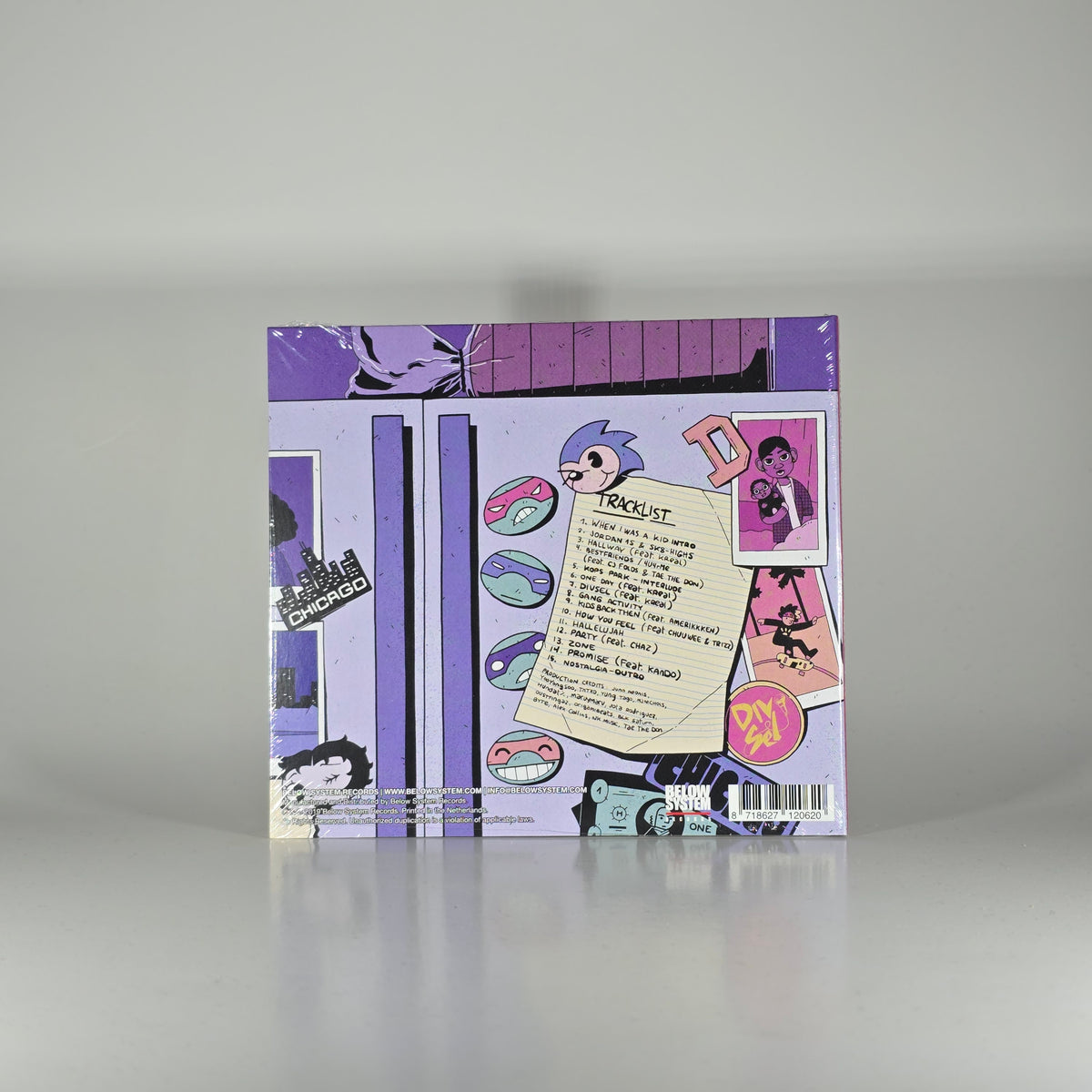DYZZI FROM DIVSEL - KIDSBACKTHEN (SEALED) CD -NEW!-