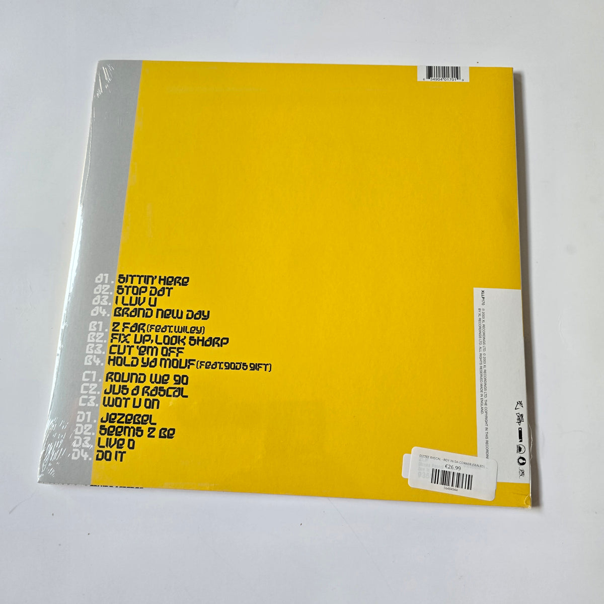 DIZZEE RASCAL - BOY IN DA CORNER (SEALED) 2XLP VINYL -NEW!-