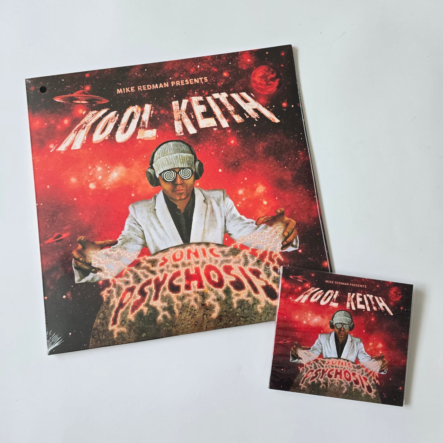 KOOL KEITH X MIKE REDMAN - SONIC PSYCHOSIS (SEALED) VINYL & CD -NEW!-