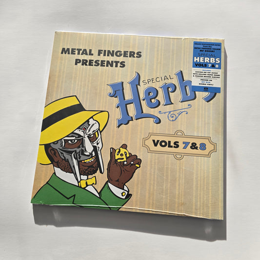 MF DOOM - METAL FINGERS PRESENTS: SPECIAL HERBS VOLS 7 & 8 (SEALED) VINYL -NEW!-