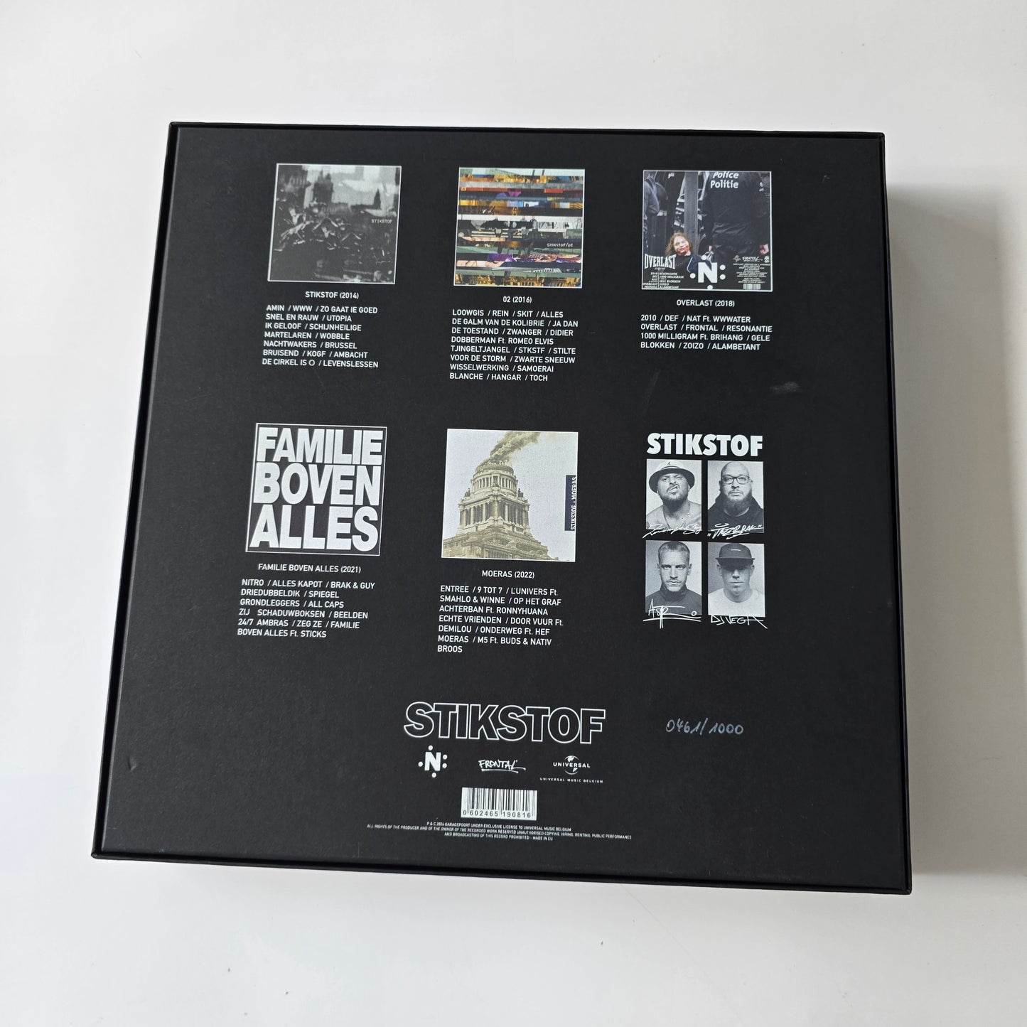 STIKSTOF - 10 JAAR STIKSTOF LIMITED EDITION VINYL BOX -LIKE NEW!-