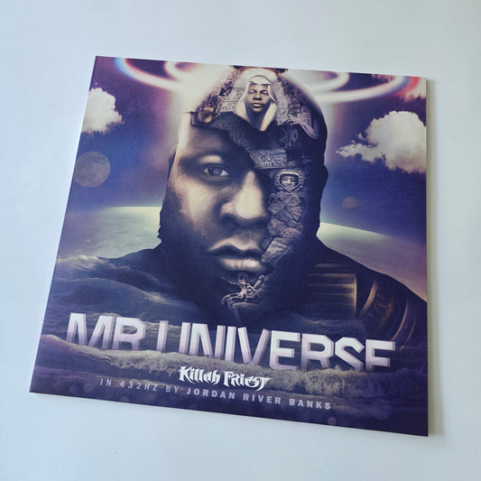KILLAH PRIEST IN 432 HZ BY JORDAN RIVER BANKS - MR. UNIVERSE LIMITED EDITION GLOW IN THE DARK VINYL -LIKE NEW!-