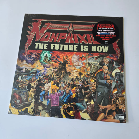NON PHIXION - THE FUTURE IS NOW, CLOUDY BLUE COLORED VINYL (SEALED) 2X VINYL -NEW!-