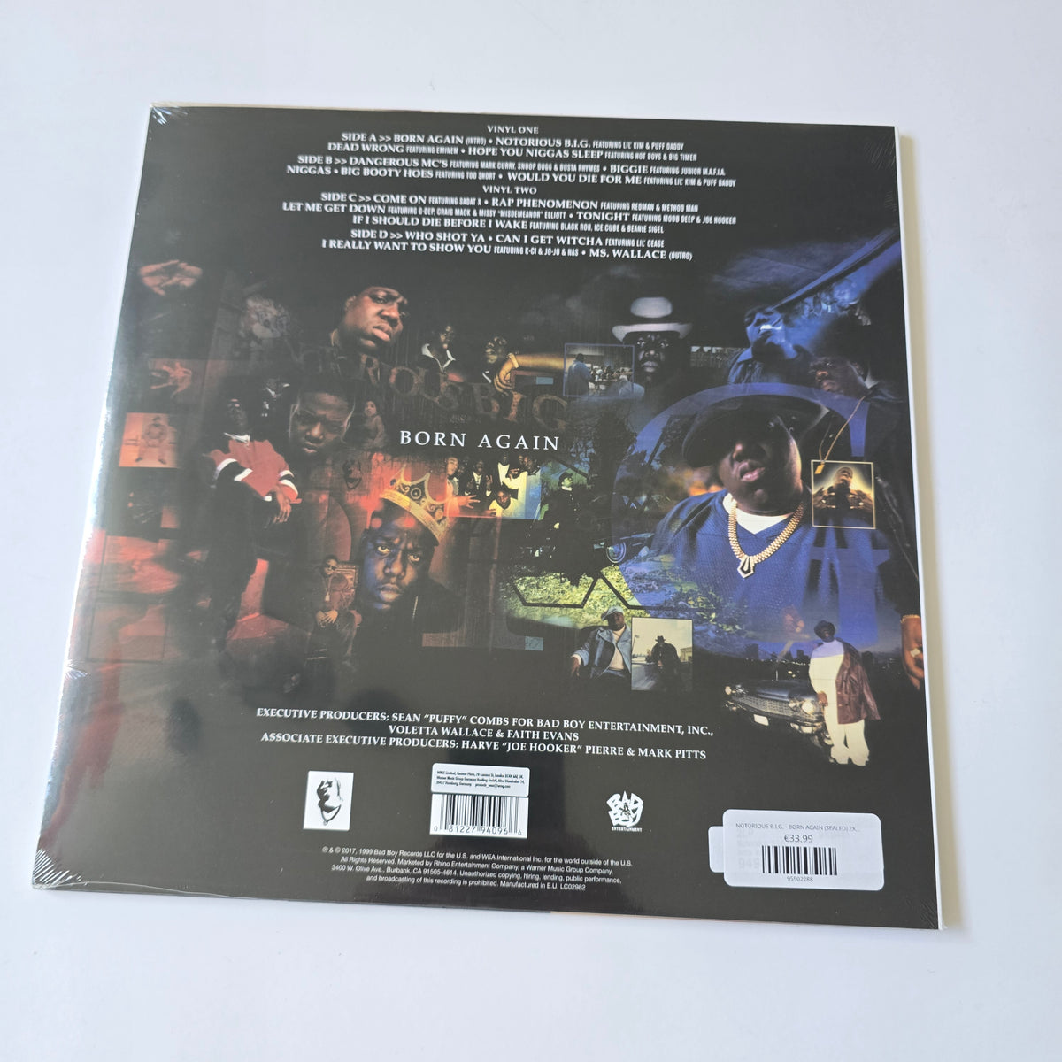 NOTORIOUS B.I.G. - BORN AGAIN (SEALED) 2XLP VINYL -NEW!-