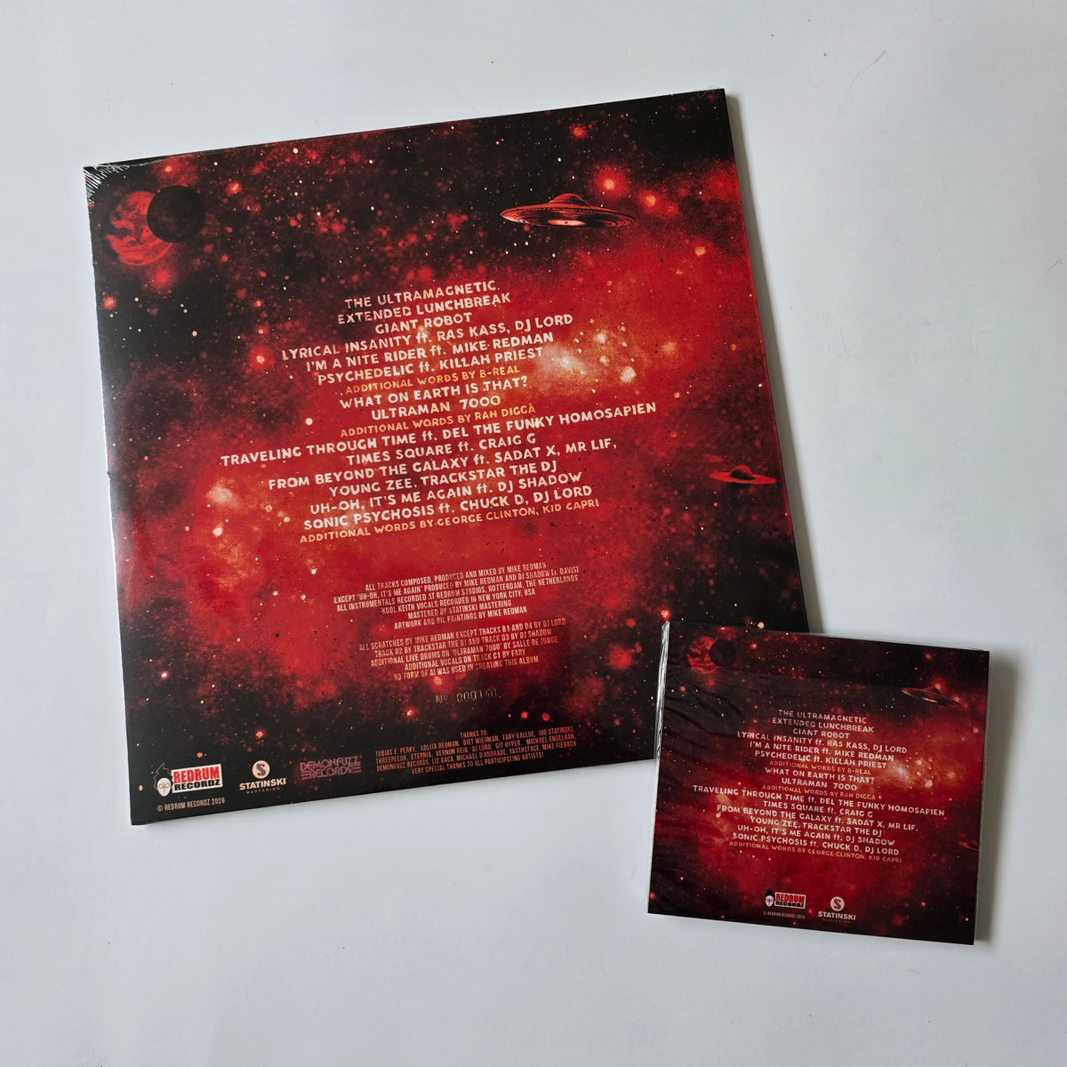 KOOL KEITH X MIKE REDMAN - SONIC PSYCHOSIS (SEALED) VINYL & CD -NEW!-