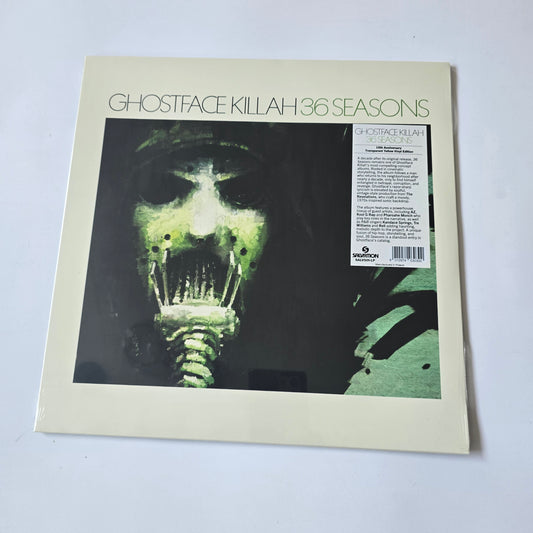 GHOSTFACE KILLAH - 36 SEASONS (SEALED) YELLOW COLORED VINYL -NEW!-
