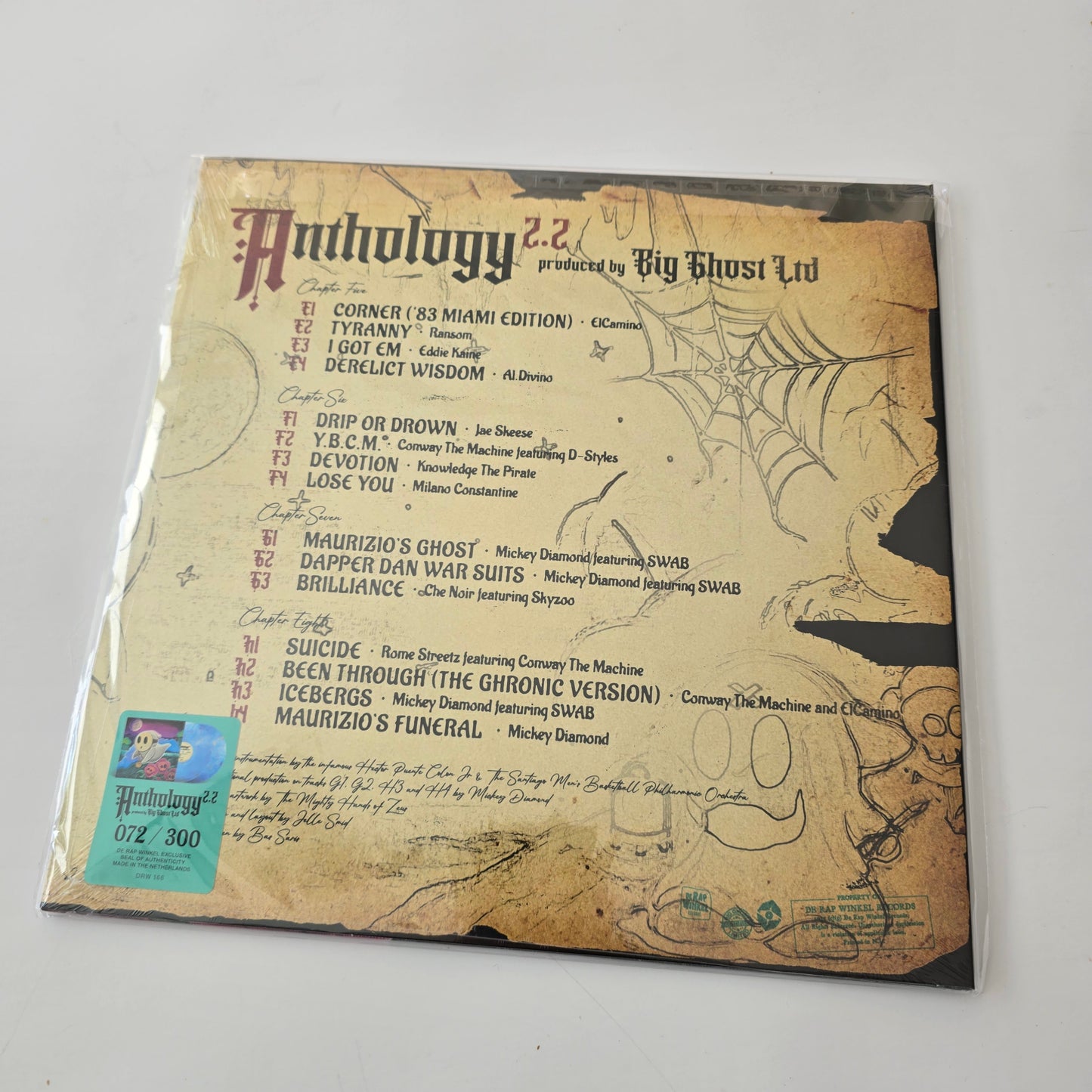 BIG GHOST LTD - GHOST ANTHOLOGY 2.1 & 2.1 (SEALED) VINYL PACK -NEW!-
