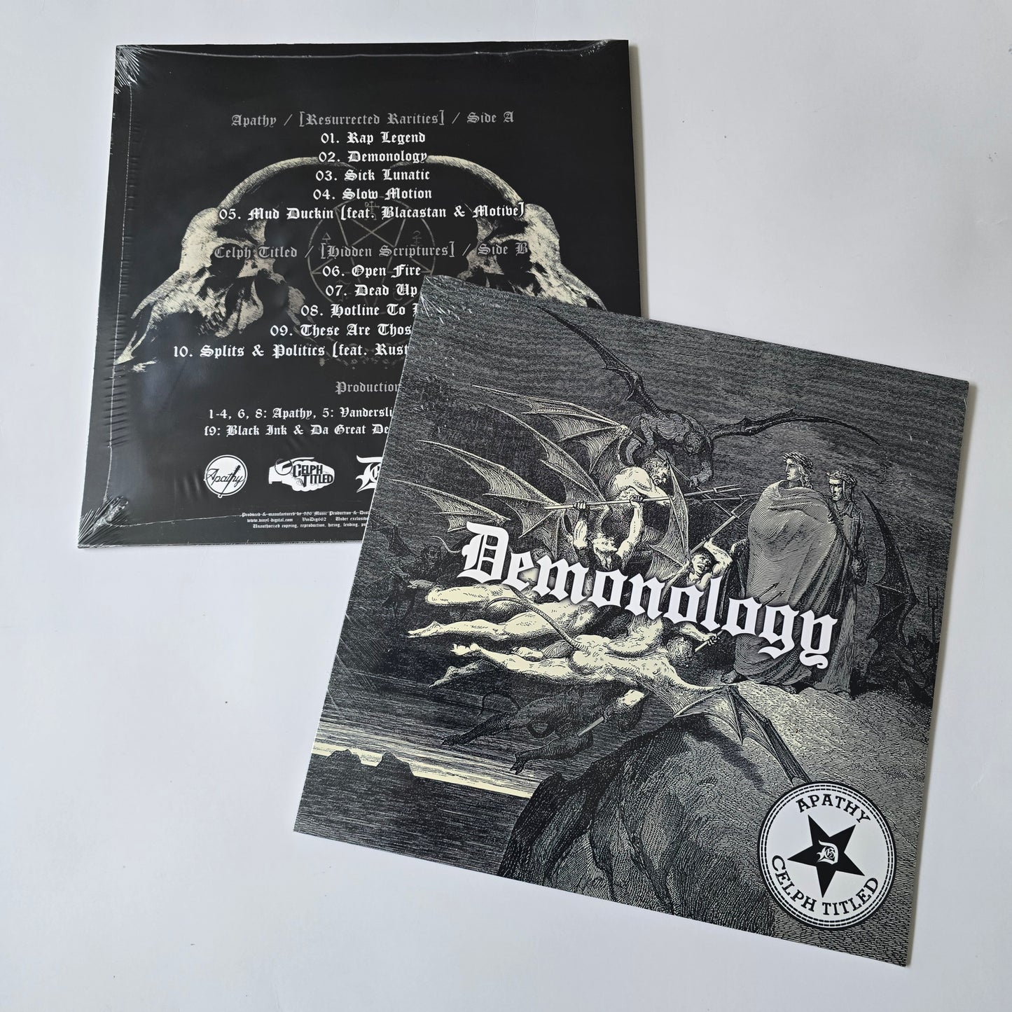 APATHY & CELPH TITLED - DEMONOLOGY (SEALED) VINYL -NEW!-