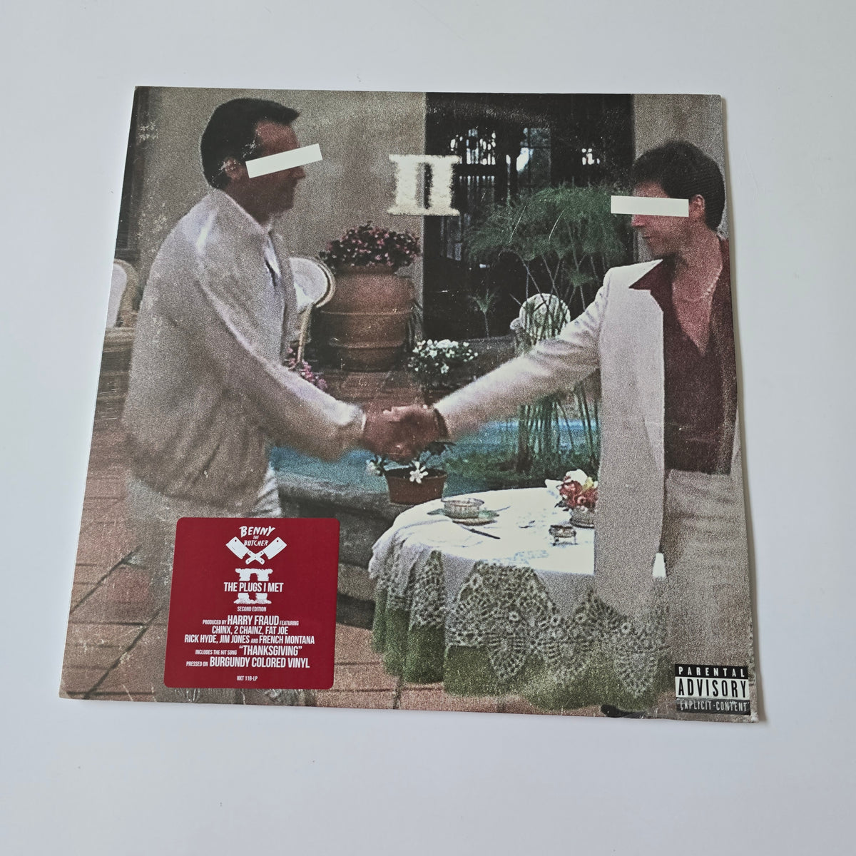 BENNY THE BUTCHER - THE PLUGS 1 MET 2 (SEALED) BURGANDY COLORED VINYL -NEW!-