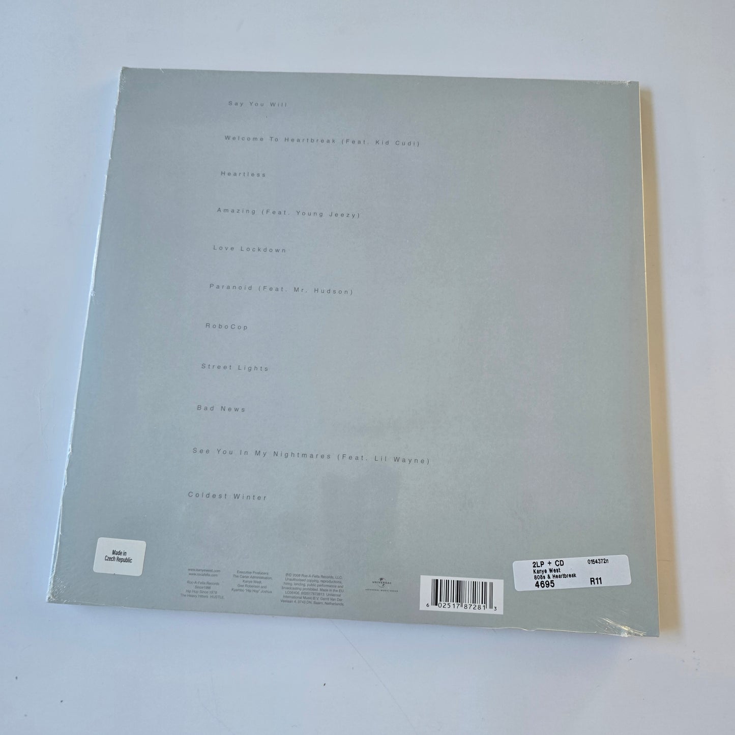 KANYE WEST- 808s & HEARTBREAK (SEALED) 2XLP + CD -NEW!-