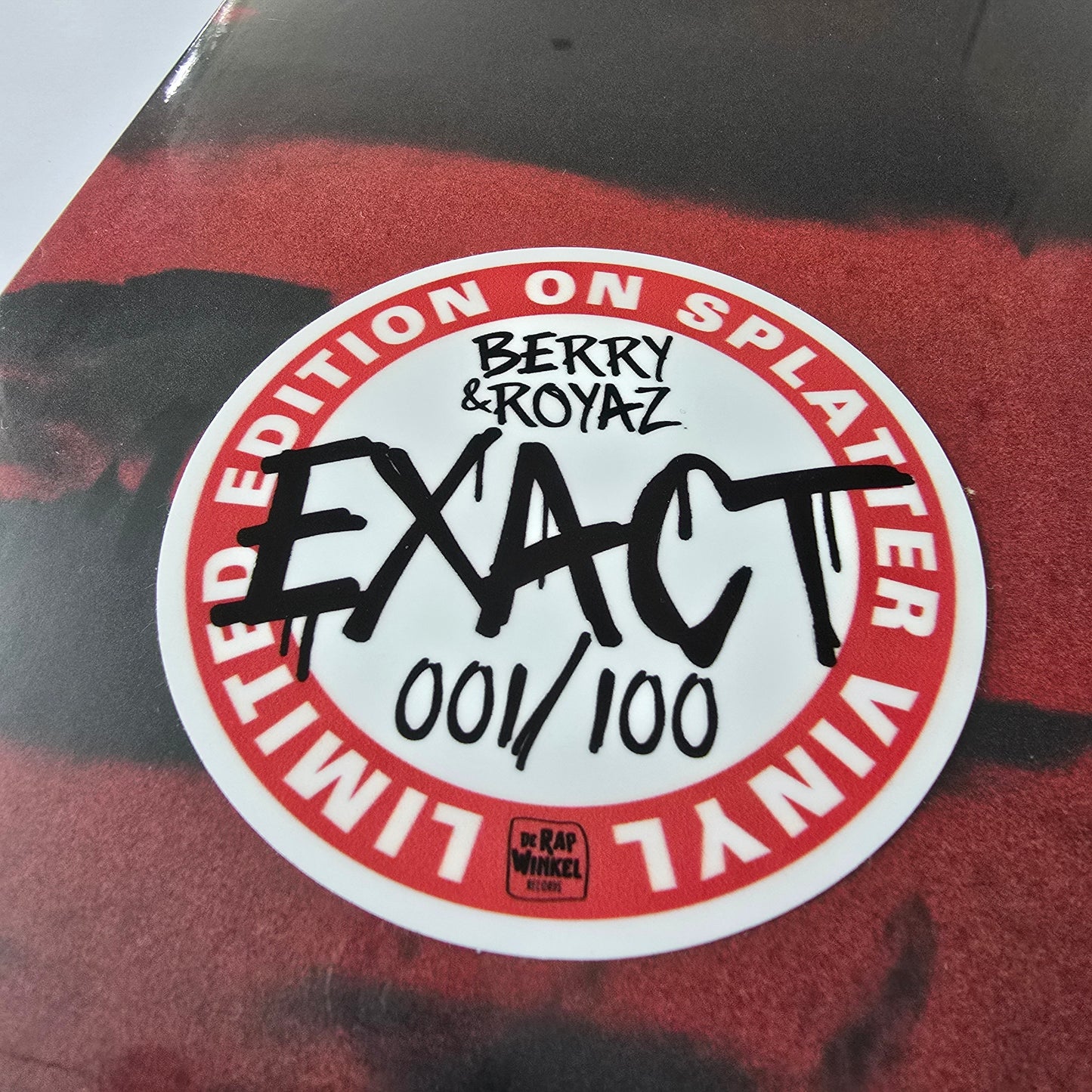 BERRY X ROYAZ - EXACT (SEALED) LIMITED EDITION SPLATTER VINYL #001/100!! -NEW!-