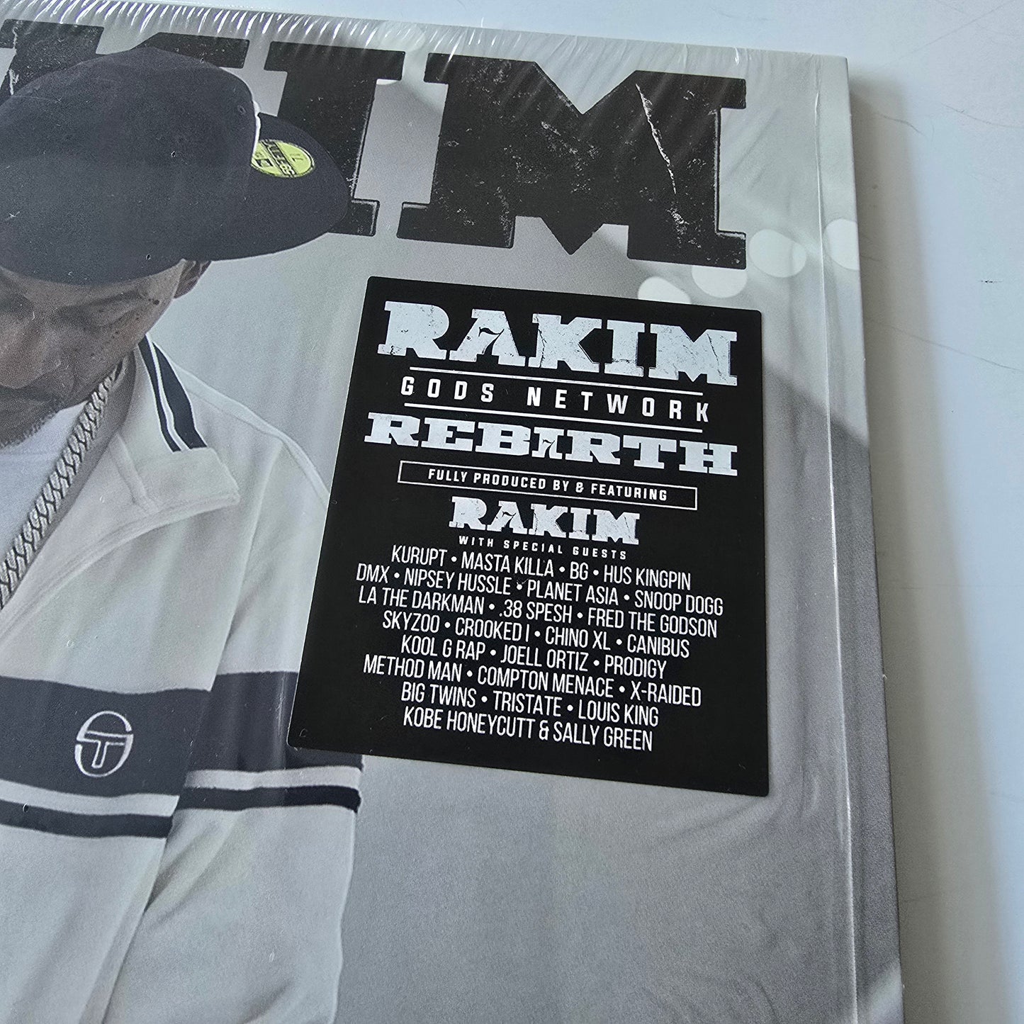 RAKIM - G.O.D.S NETWORK - REB7RTH VINYL -LIKE NEW!-