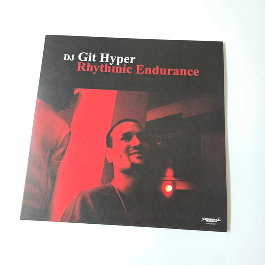 DJ GIT HYPER/REDRUM SQUAD - RHYTHMIC ENDURANCE/VILLAGE OF THE PAINTED PEOPLE  12" VINYL -NEW!-