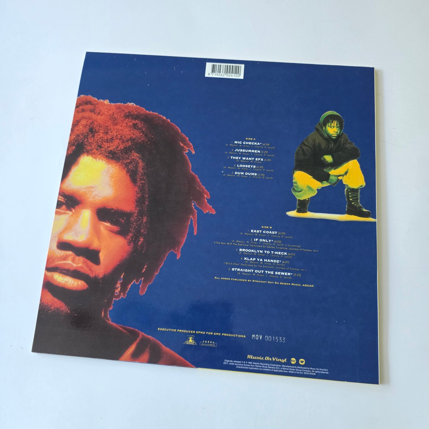 DAS EFX - DEAD SERIOUS, LIMITED EDITION PURPLE VINYL -LIKE NEW!-