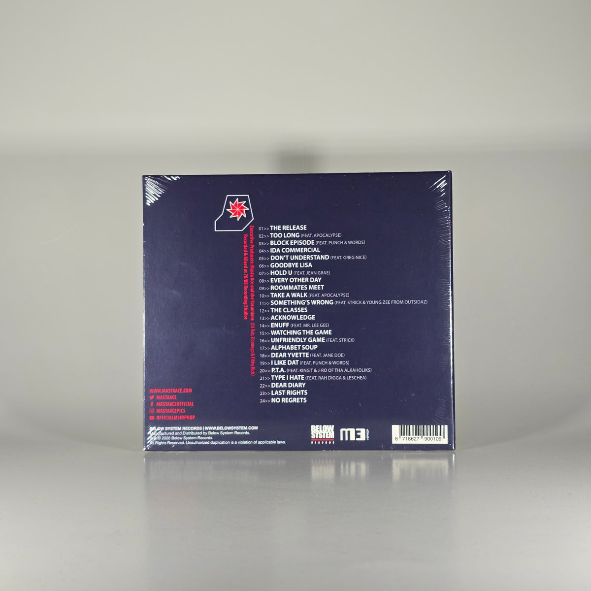 MASTA ACE - DISPOSABLE ARTS (SEALES) CD -NEW!-
