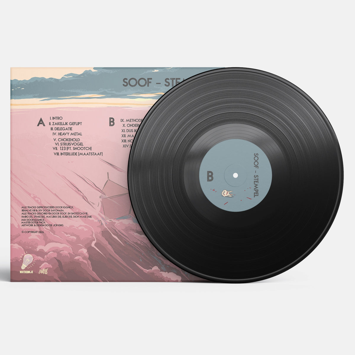 SOOF - STEMPEL (SEALED) LIMITED EDITION VINYL -NEW!-