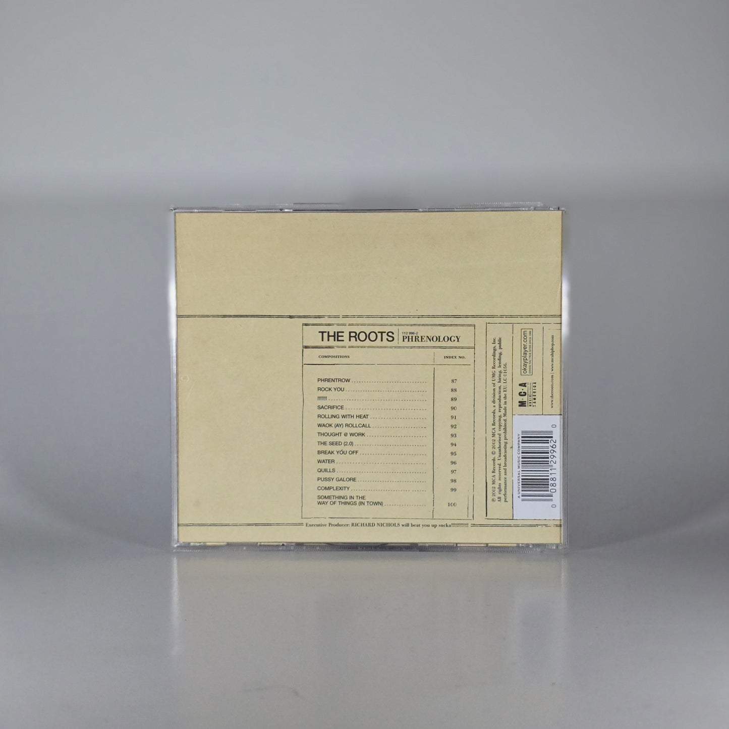 THE ROOTS - PHRENOLOGY CD
