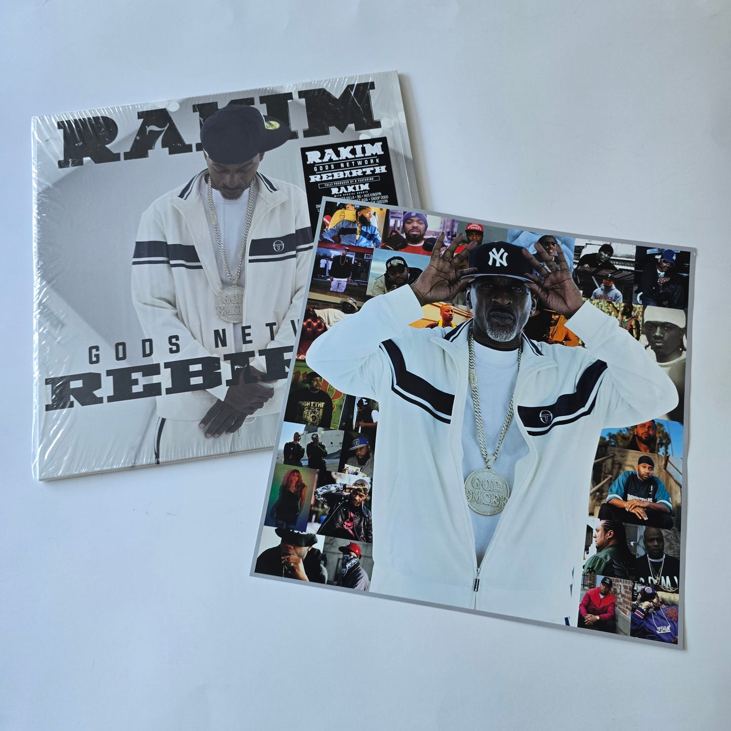 RAKIM - G.O.D.S NETWORK - REB7RTH VINYL -LIKE NEW!-
