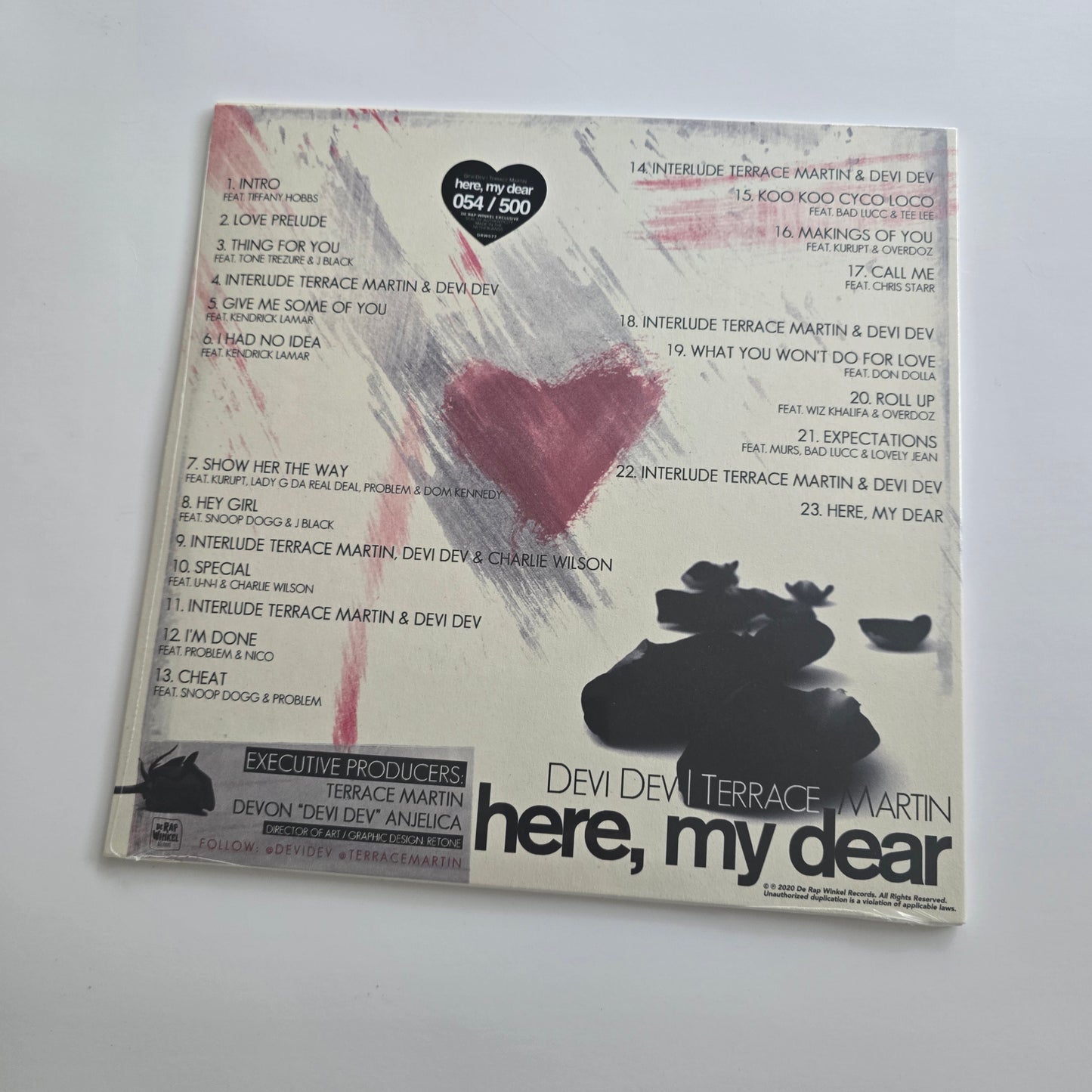 TERRACE MARTIN - HERE, MY DEAR (SEALED) LIMITED EDITION VINYL -NEW!-