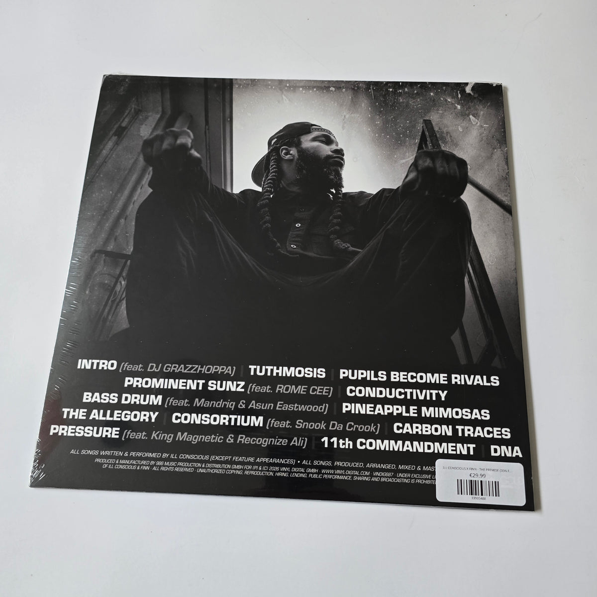 ILL CONSCIOUS X FINN - THE PREMISE (SEALED) LIMITED EDITION VINYL -NEW!-