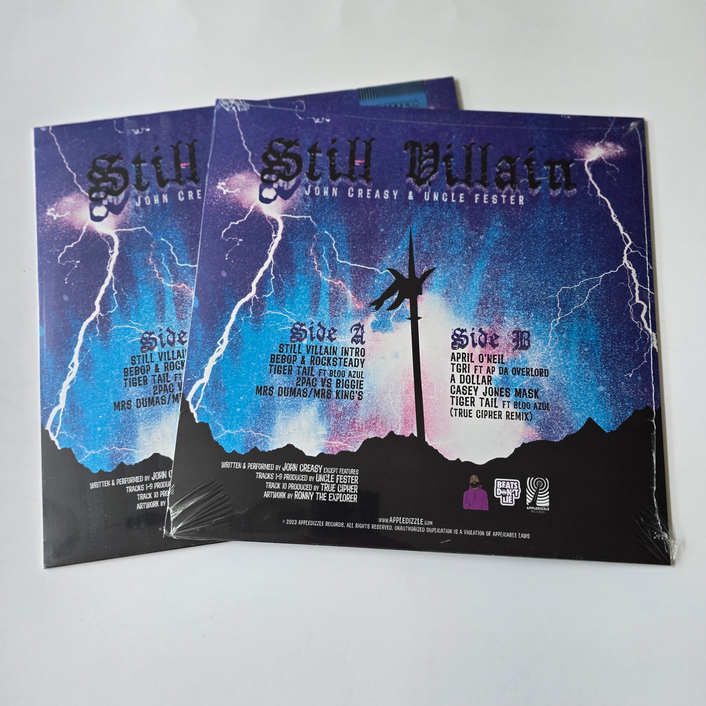JOHN CREASY & UNCLE FESTER - STILL VILLAIN (SEALED) VINYL -NEW!-