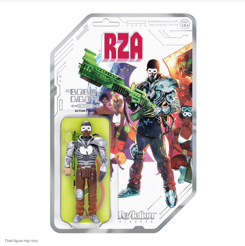 RZA - BOBBY DIGITAL SUPER7 ACTION FIGURE -NEW!-